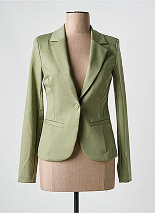Blazer coupe cintrée vert KAFFE femme
