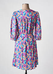 Robe mi-longue violet JULIE GUERLANDE pour femme seconde vue