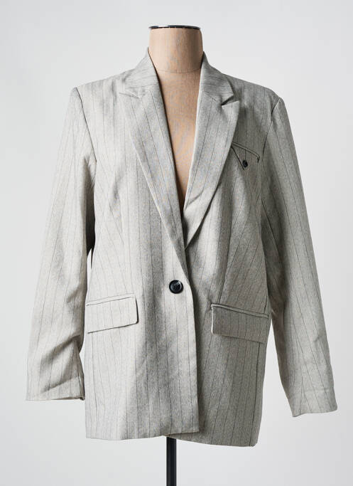 Blazer gris KAFFE pour femme