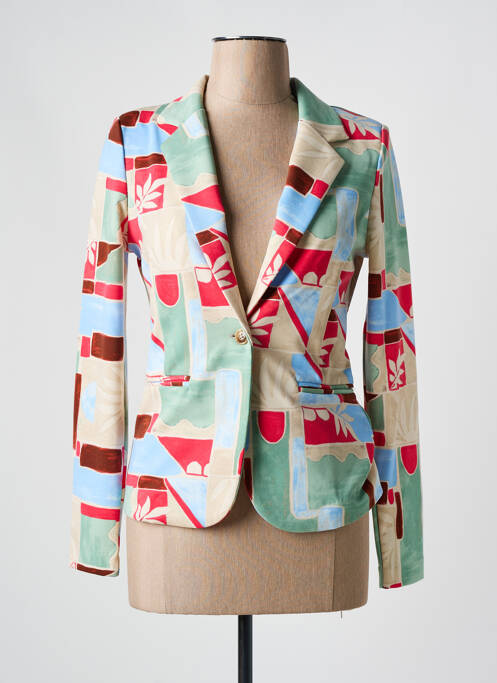 Blazer vert ICHI pour femme