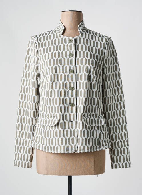 Veste casual vert FRANK WALDER pour femme