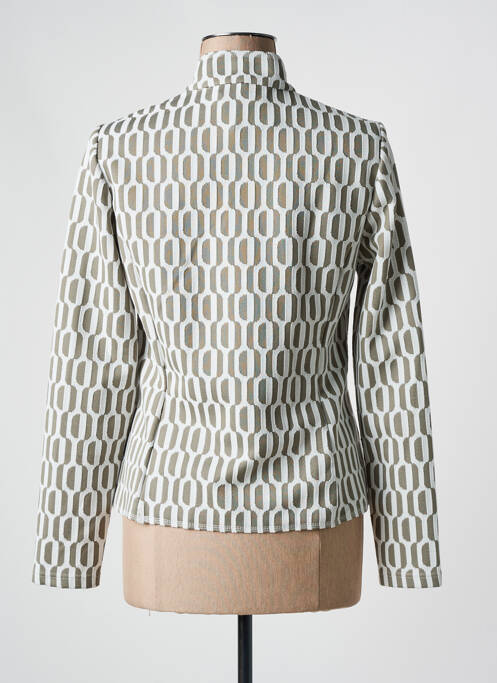 Veste casual vert FRANK WALDER pour femme