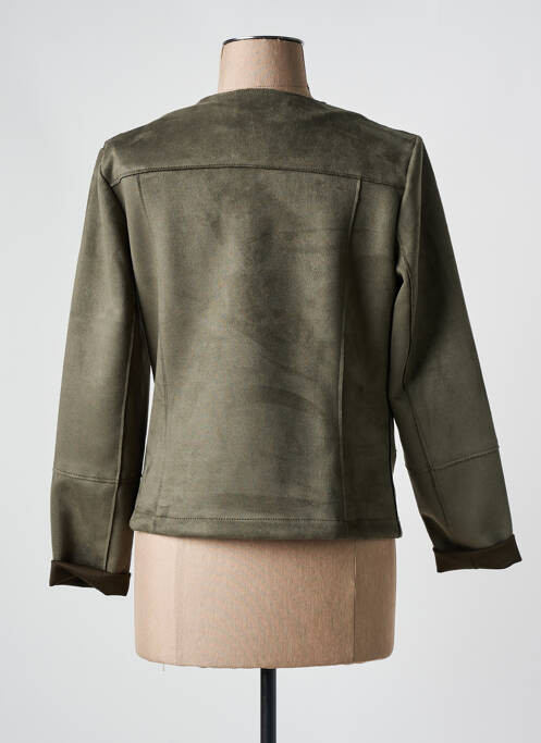 Veste casual vert JULIE GUERLANDE pour femme