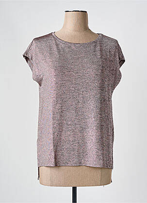 T-shirt coupe droite manches courtes rose BETTY BARCLAY femme