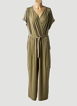 Combi-pantalon manches courtes manches courtes vert BETTY BARCLAY femme