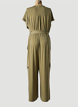 Combi-pantalon manches courtes manches courtes vert BETTY BARCLAY femme