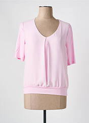 Blouse rose FRANK WALDER pour femme seconde vue