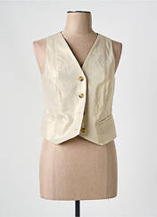 Gilet sans manche or JULIE GUERLANDE pour femme seconde vue