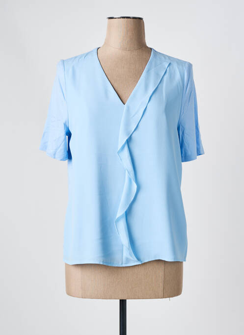 Blouse bleu FRANK WALDER pour femme