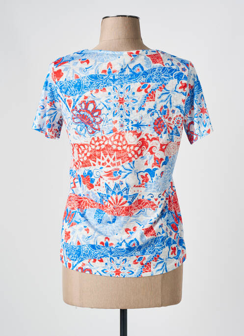 T-shirt bleu JULIE GUERLANDE pour femme