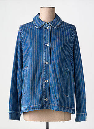 Veste casual poches bleu JENSEN femme
