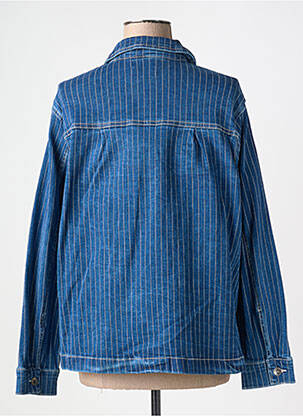Veste casual poches bleu JENSEN femme