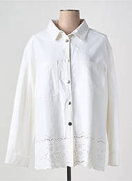 Veste casual coupe droite beige CISO femme