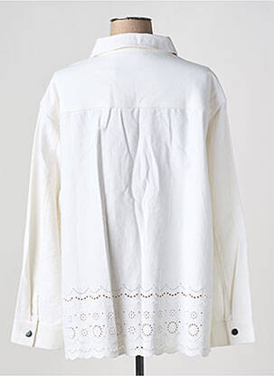 Veste casual coupe droite beige CISO femme