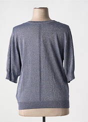 Gilet manches courtes bleu MARBLE pour femme seconde vue