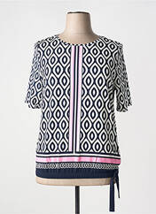 T-shirt bleu FRANK WALDER pour femme seconde vue