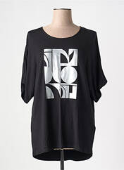 T-shirt noir CISO pour femme seconde vue