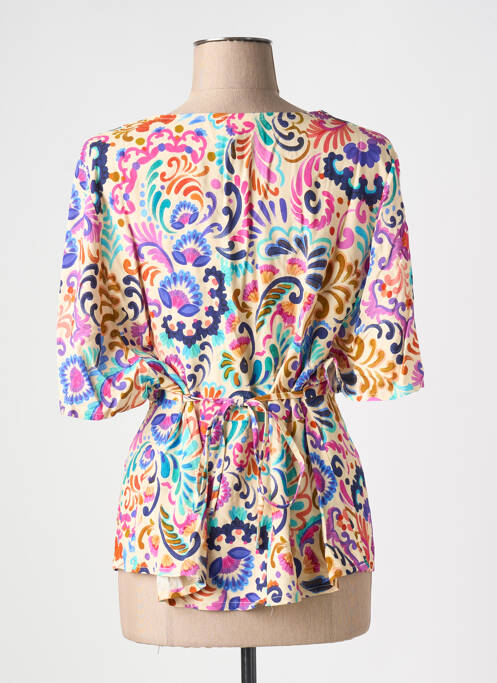 Blouse beige JULIE GUERLANDE pour femme