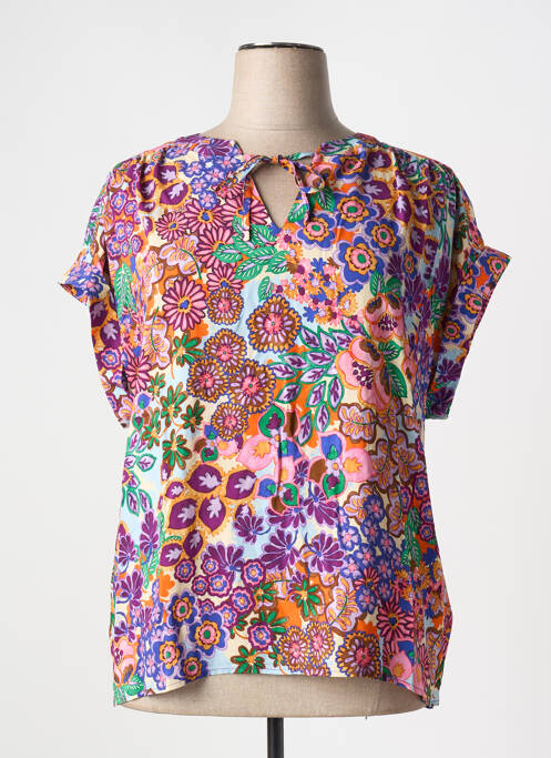 Blouse bleu JULIE GUERLANDE pour femme