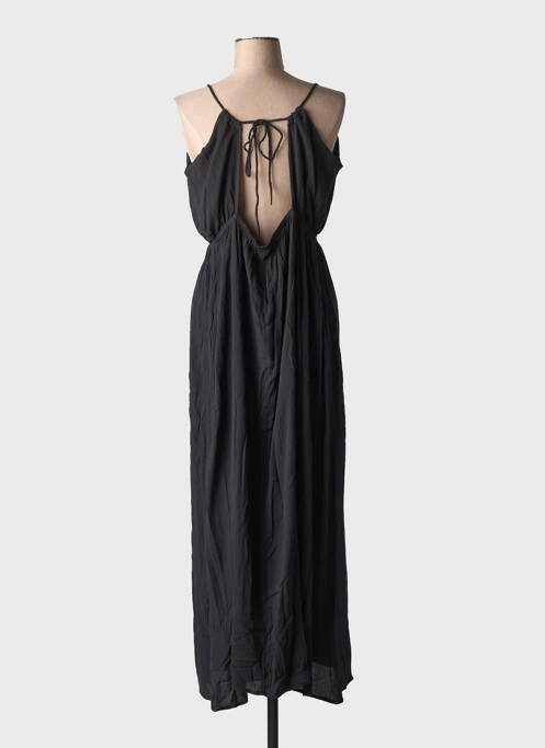 Robe longue noir ICHI pour femme