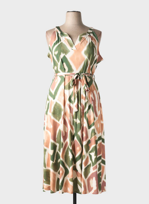 Robe longue vert JULIE GUERLANDE pour femme