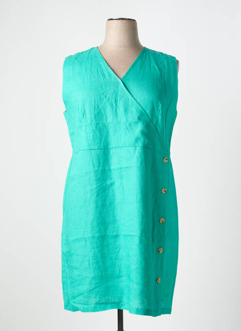 Robe mi-longue vert JULIE GUERLANDE pour femme