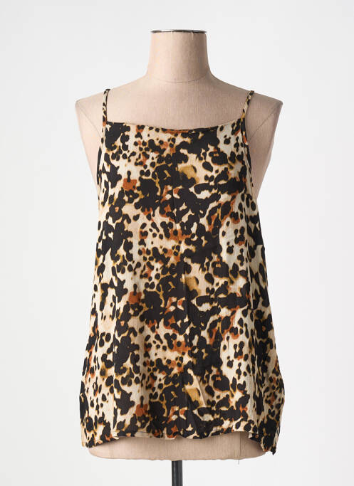 Top noir KAFFE pour femme