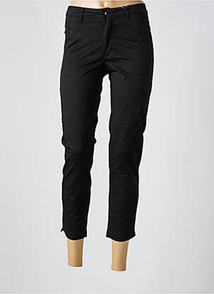 Pantalon 7/8 stretch taille normale noir YOULINE femme