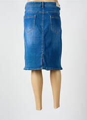 Jupe mi-longue bleu VOGGO pour femme seconde vue