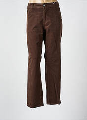 Pantalon droit marron C'EST BEAU LA VIE pour femme seconde vue