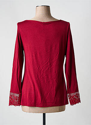 T-shirt manches longues manches longues rouge JANIRA femme