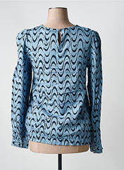 Blouse bleu KAFFE pour femme seconde vue