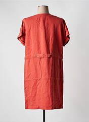 Robe mi-longue orange C'EST BEAU LA VIE pour femme seconde vue