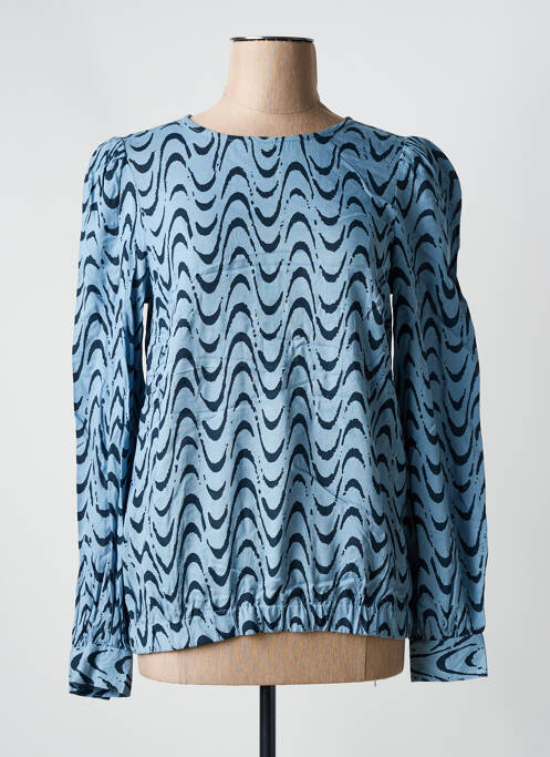 Blouse bleu KAFFE pour femme