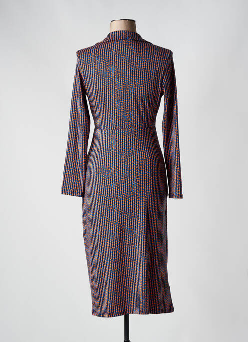 Robe mi-longue bleu SURKANA pour femme