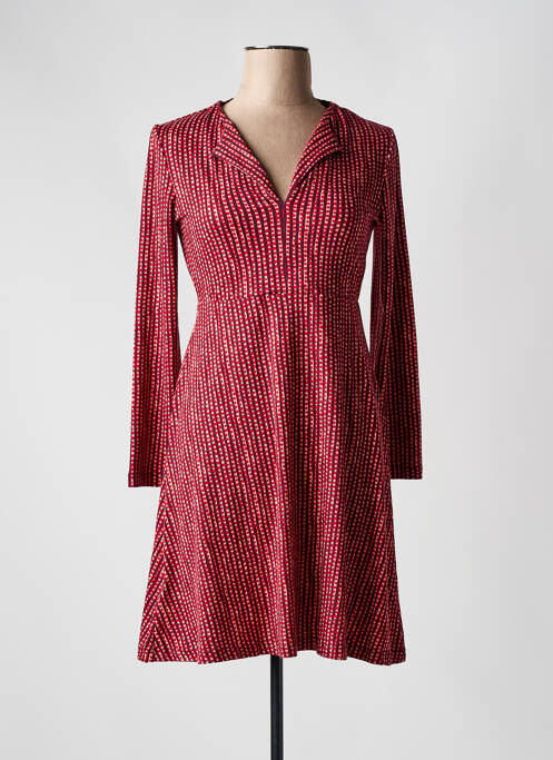 Robe mi-longue rouge SURKANA pour femme