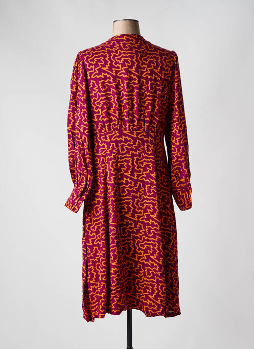 Robe mi-longue violet SURKANA pour femme