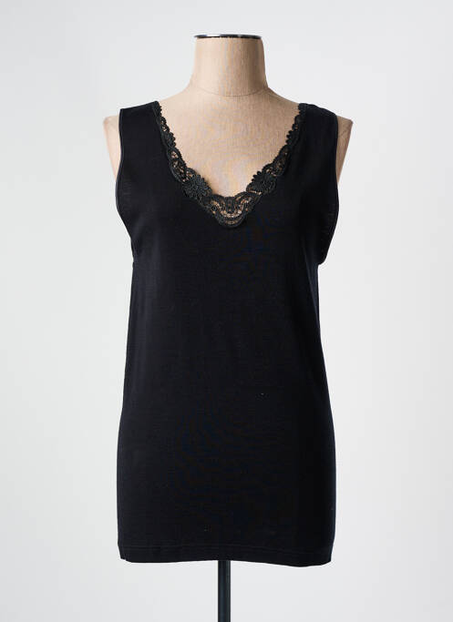 Top noir MORETTA pour femme