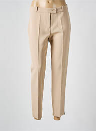 Pantalon slim poches beige HIPPOCAMPE femme
