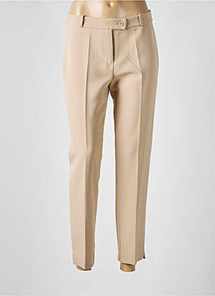 Pantalon slim poches beige HIPPOCAMPE femme