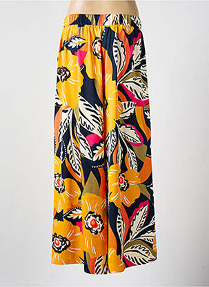 Pantalon large coupe fluide jaune MOLLY BRACKEN femme