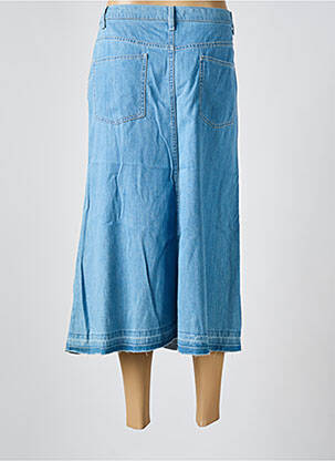 Jupe mi-longue coupe évasée bleu BETTY BARCLAY femme