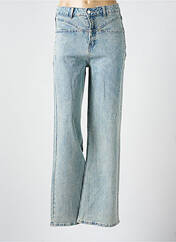 Jeans coupe droite bleu MELLY & CO pour femme seconde vue