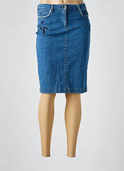 Jupe mi-longue bleu DIANE LAURY pour femme seconde vue