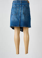 Jupe mi-longue bleu ICHI pour femme seconde vue