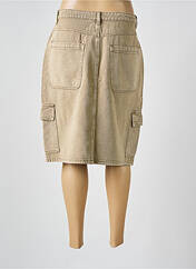 Jupe mi-longue gris KAFFE pour femme seconde vue