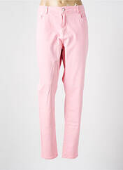 Pantalon slim rose MONDAY pour femme seconde vue