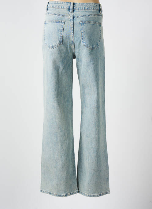 Jeans coupe droite bleu MELLY & CO pour femme