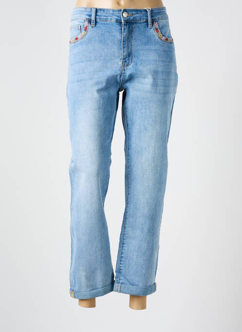 Jeans coupe slim bleu ONADO pour femme