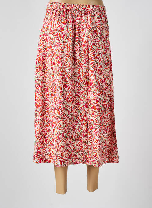 Jupe longue rouge JULIE GUERLANDE pour femme